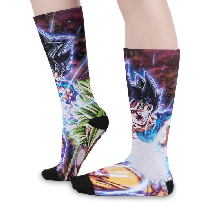 Dragon B Z Son Goku Powerful Kamehameha Released Socks