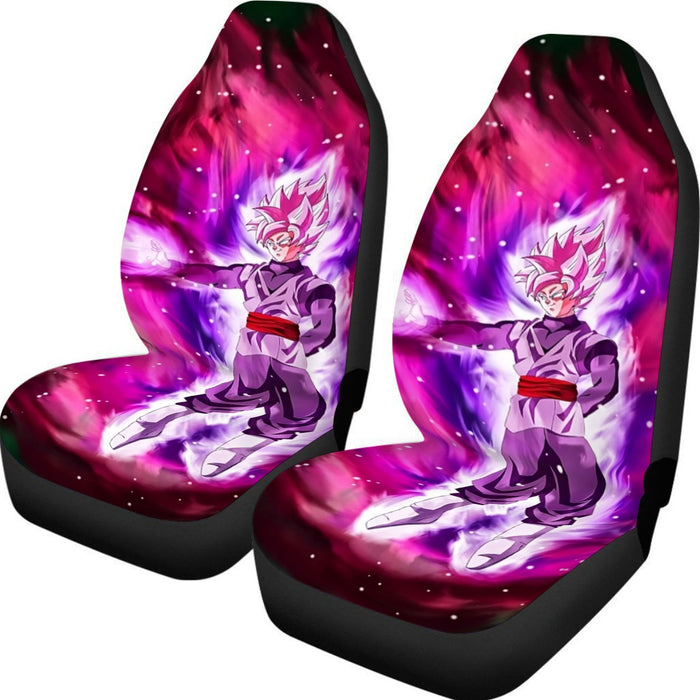 Goku Black Super Saiyan Rose Power Aura Streetwear Design Car Seat Cover