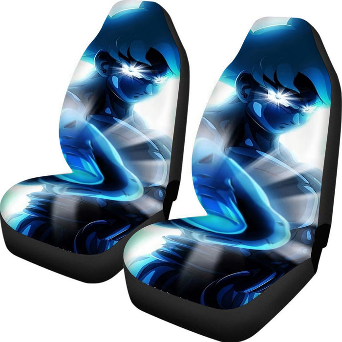 Dragon Ball Super Blue Son Goku Epic Ultra Instinct Car Seat Cover