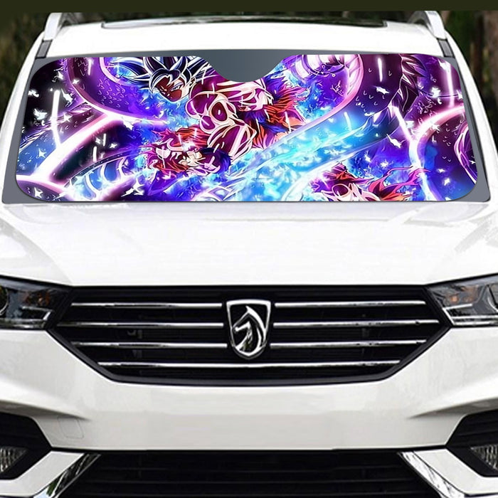 Dragon Ball Super  Ultra Instinct Goku x Shenron Windshield Sunshade