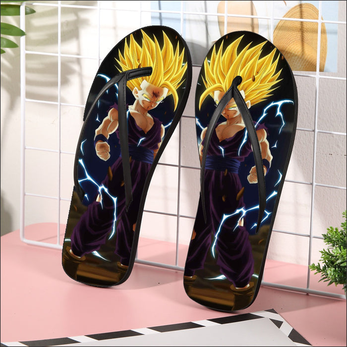 Gohan Super Saiyan 2 Flip Flops