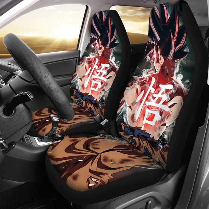 Dragon Ball Goku Ultra Instinct Epic Symbol Casual Car Seat Cover