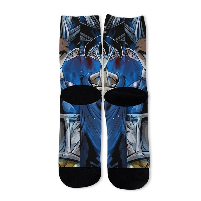 Dragon Ball Z Shirt  SSJ Goku x SSJ Vegeta Fusion Socks