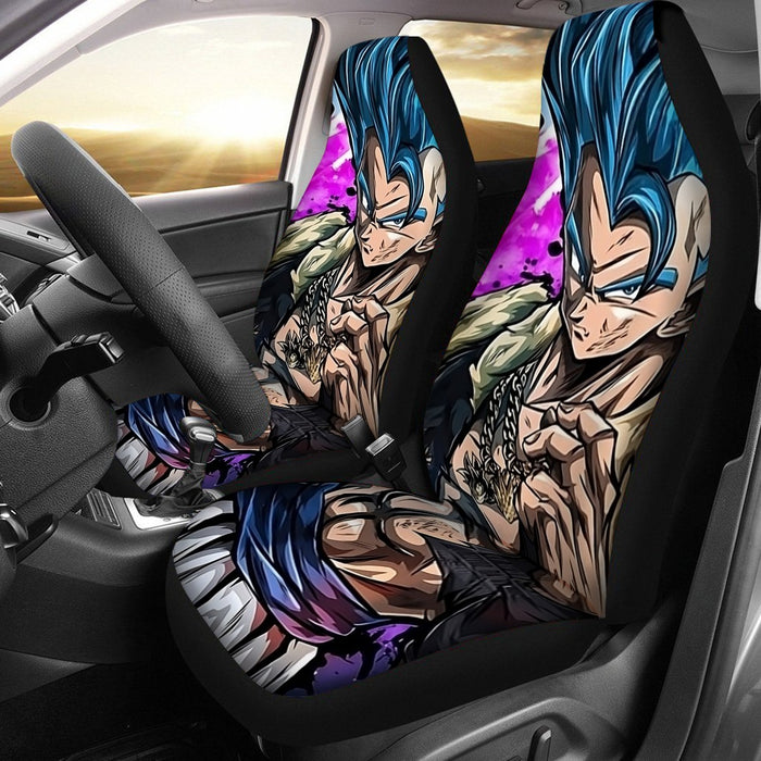 Super Saiyan Blue Gogeta Car Seat Cover