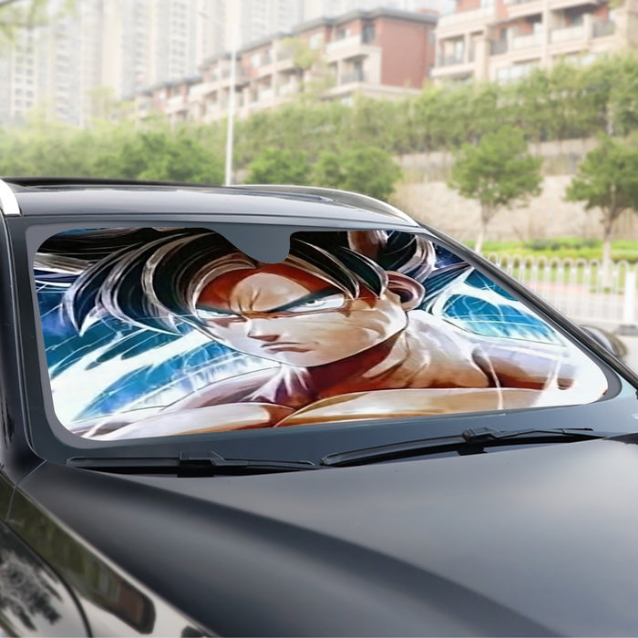 Dragon Ball Super Ultra Instinct Goku Manga Windshield Sunshade