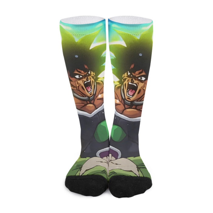 Dragon Ball Z Broly Wearing His Control Mechanism Socks