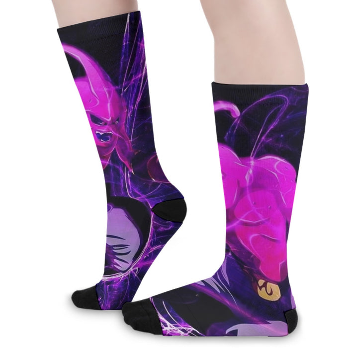 Dragon Ball Kid Buu Madness Destruction Dope Design Socks