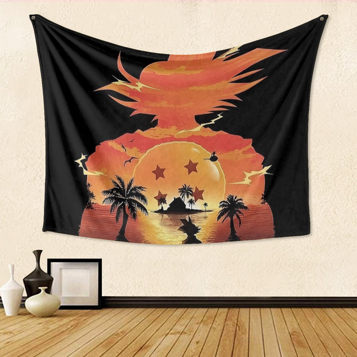 Four Star Dragon Ball Tapestry