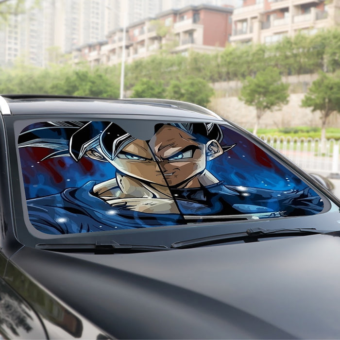 Dragon Ball Z Shirt  SSJ Goku x SSJ Vegeta Fusion Windshield Sunshade