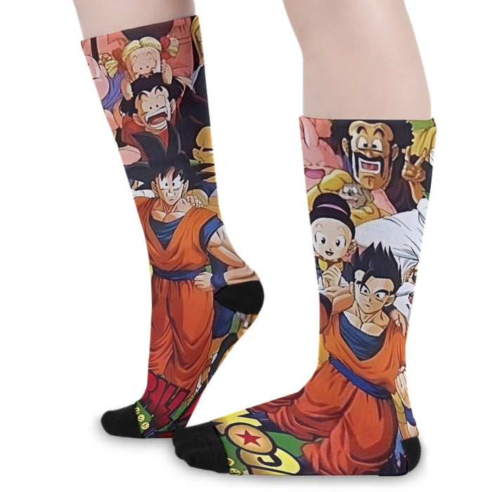 Dragon Ball Z Dragon Ball Characters Happiness Design Socks