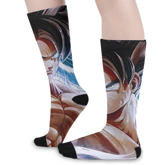 Dragon Ball Super Ultra Instinct Goku Manga Socks