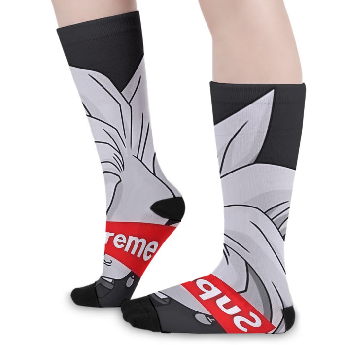 DBZ Zamasu Supreme Kai Logo Creative Black Edition Socks