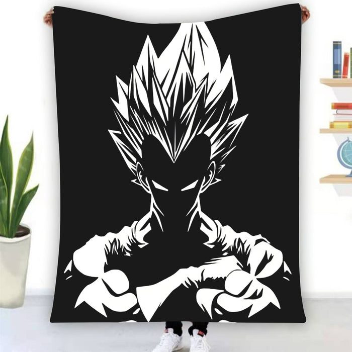 Dragon Ball Z Bad-Ass King Vegeta Graphic Blanket