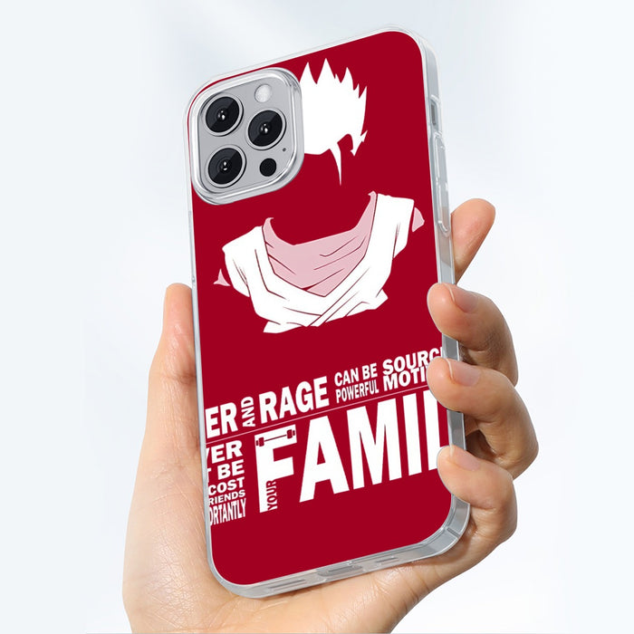Dragon Ball Z  Gohan Family Slogan iPhone 14 Case