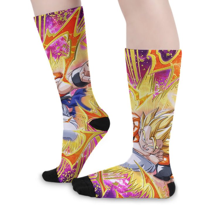 Dragon Ball Super Gogeta Outshining Darkness Cool Socks