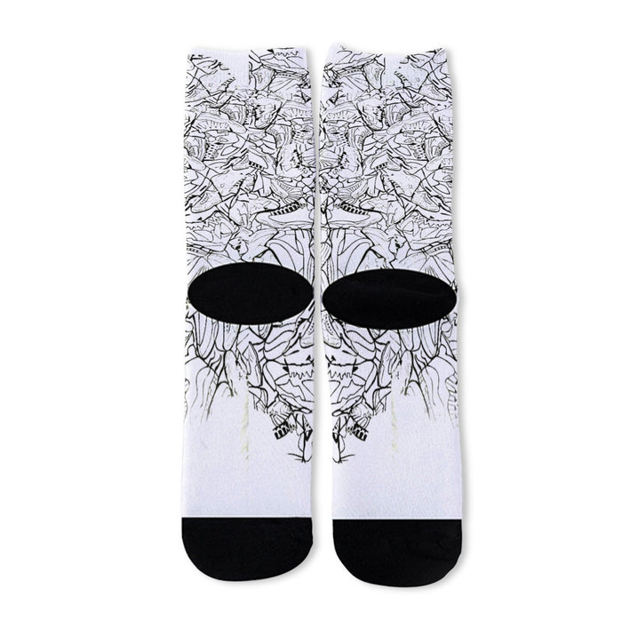 Dragon Ball Goku Jump Man Jordan Symbol  Socks