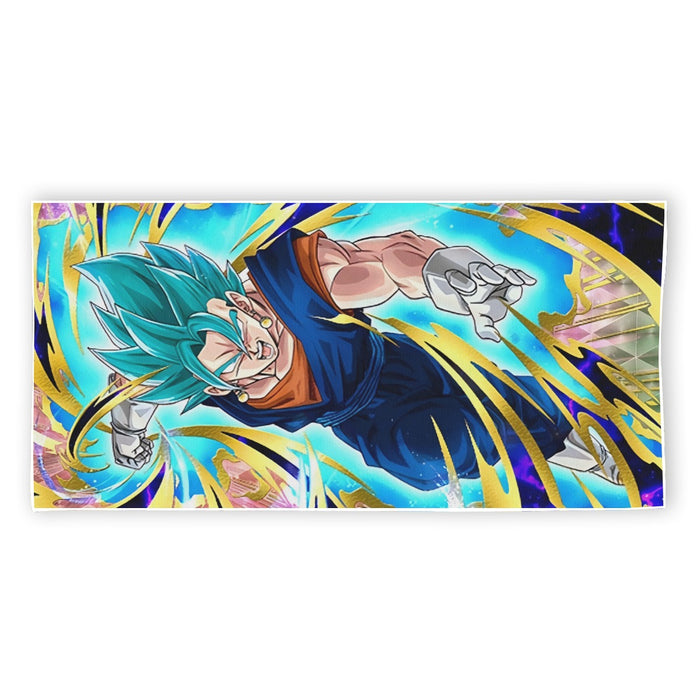 Dragon Ball Super Vegito Ultra Instinct Cool Colorful Beach Towel