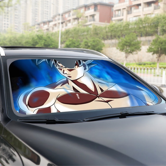 Dragon Ball Super Son Goku Ultra Instinct Cool Casual Windshield Sunshade