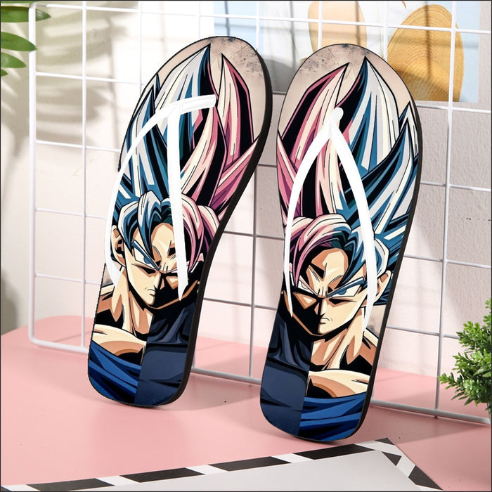 Dragon Ball Super SSGSS Flip Flops