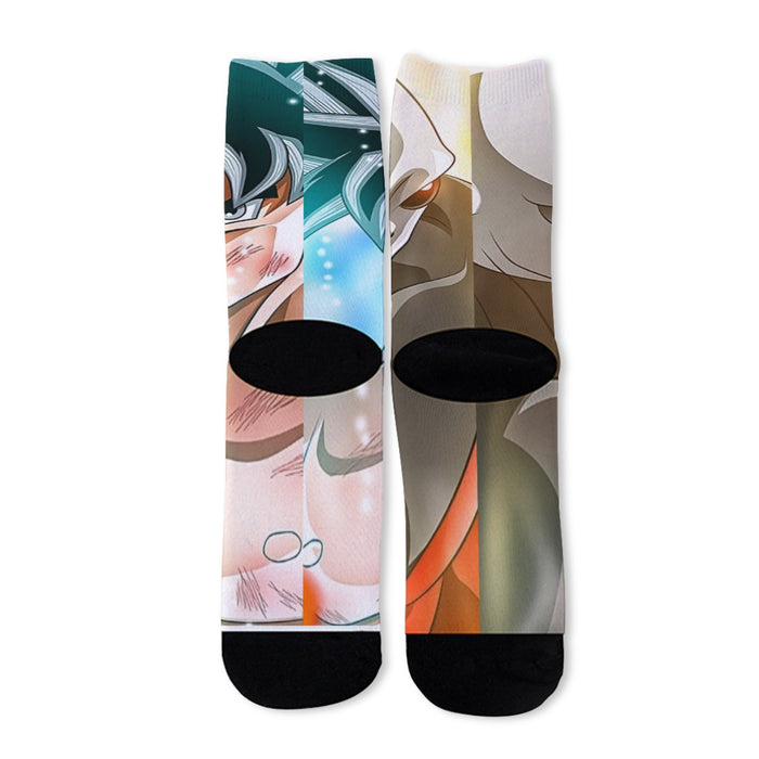 Dragon Ball Super Goku vs Jiren Overflowing Aura Socks