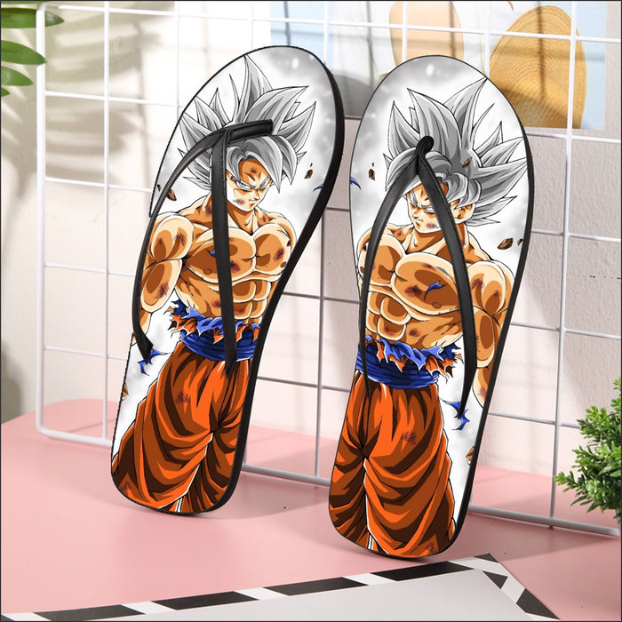 Goku Mastered Ultra Instinct  Flip Flops