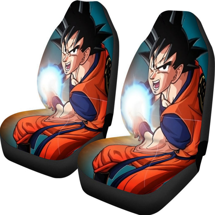 Goku Kamehameha Car Seat Cover