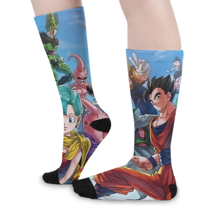 Dragon Ball Z Characters Socks