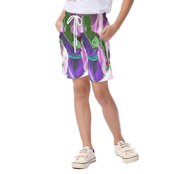 Dragon Ball Super Piccolo Ultra Instinct Cool Casual Kid's Beach Shorts