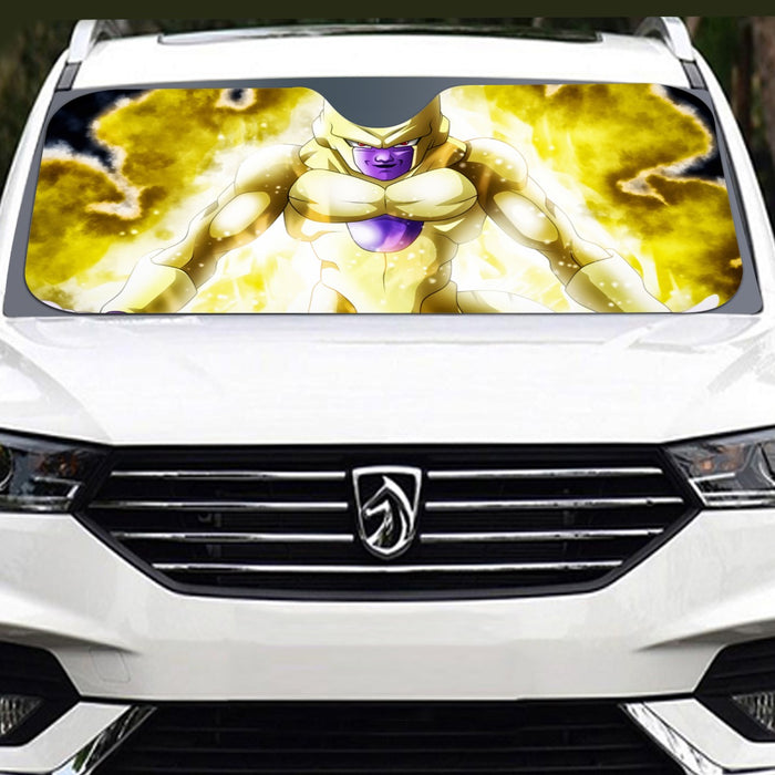 Dragon Ball Super Frieza True Golden Cool Streetwear Windshield Sunshade