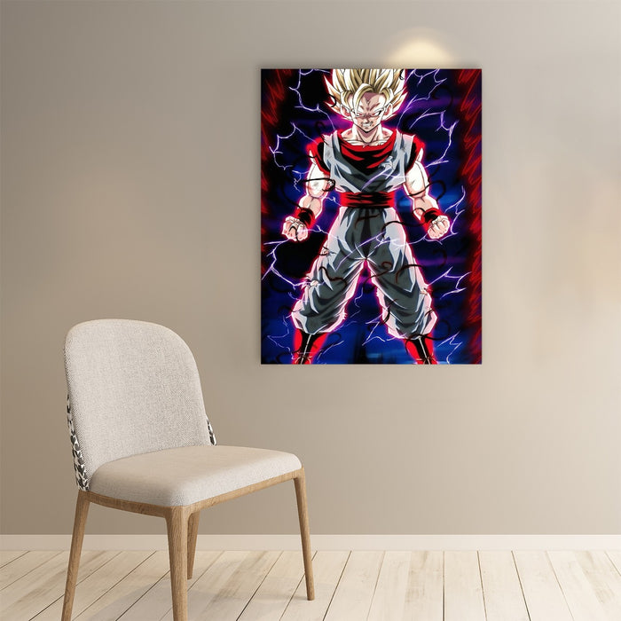 Dragon Ball Z  Super Saiyan Prince Vegeta Paper poster