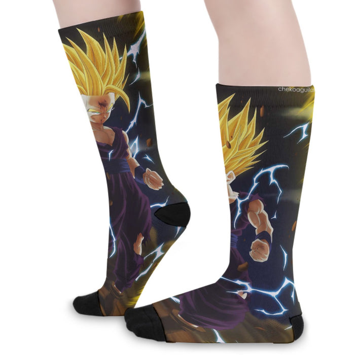 Gohan Super Saiyan 2 Socks