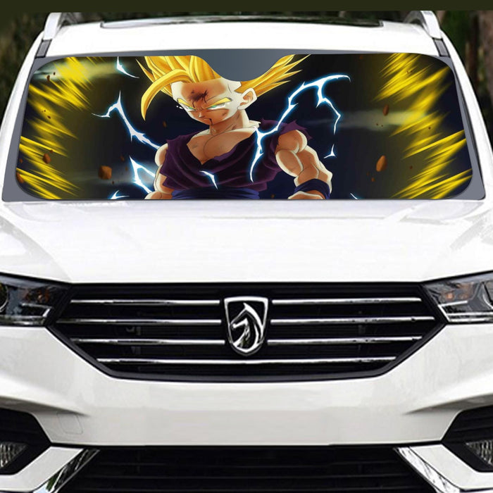 Gohan Super Saiyan 2 Windshield Sunshade