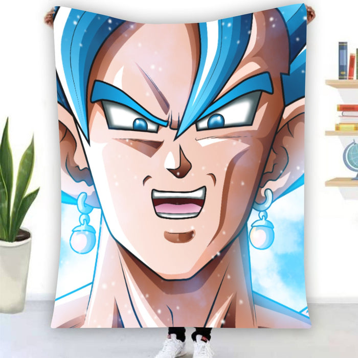 Dragon Ball Vegito Portrait Full Print Cool Design Blanket