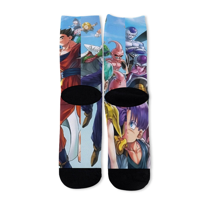 Dragon Ball Z Characters Socks