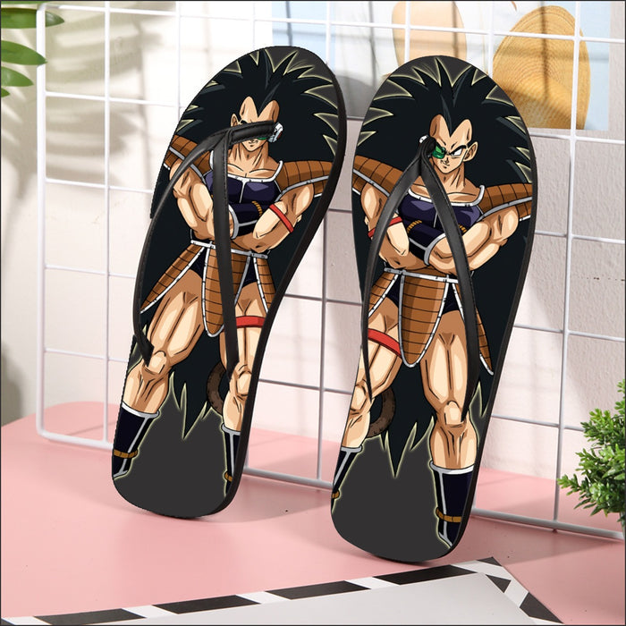 Dragon Ball Z Cool Saiyan Raditz Pride and Proud Flip Flops