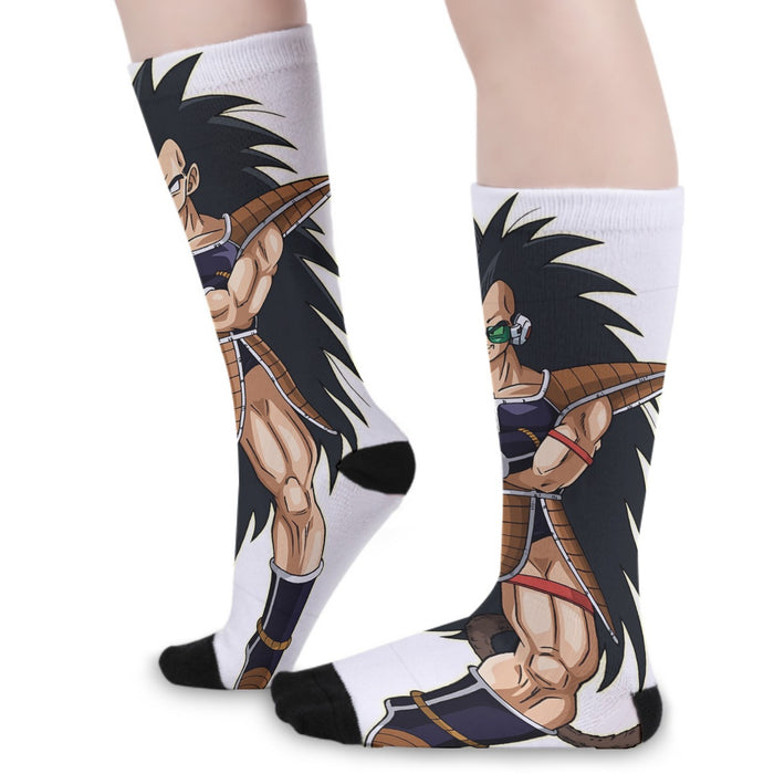 Dragon Ball Z Cool Saiyan Raditz Pride and Proud Socks