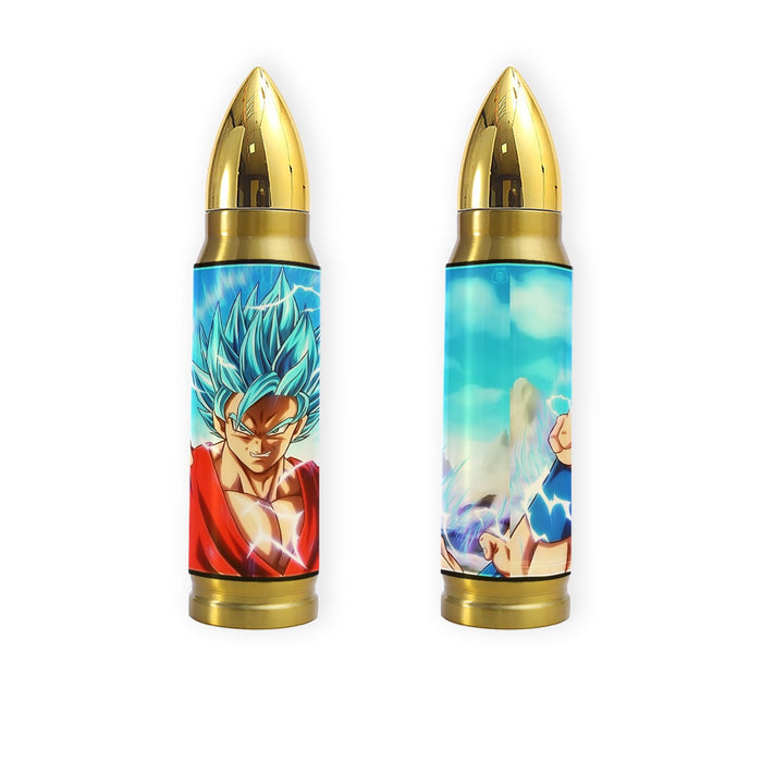 Dragon Ball Super Goku Blue Lightning SSGSS Design Tumbler