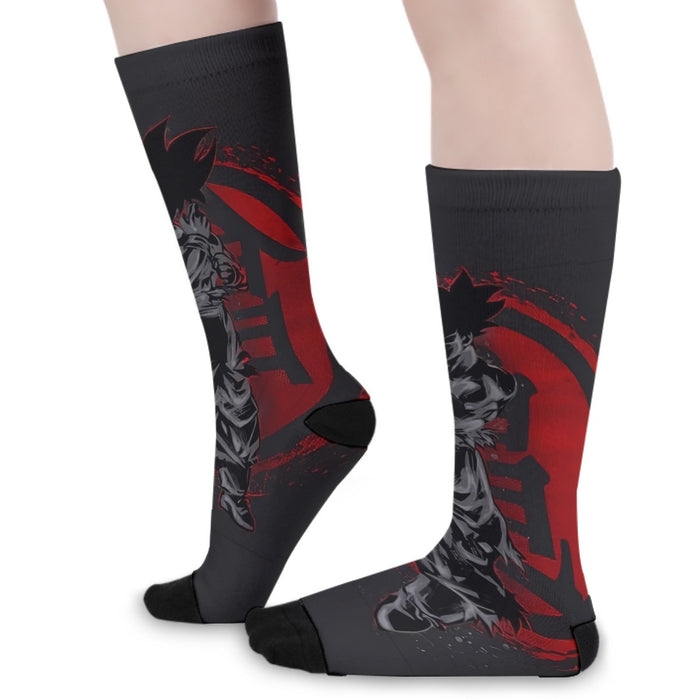 Dragon Ball Z Goku's Logo Socks