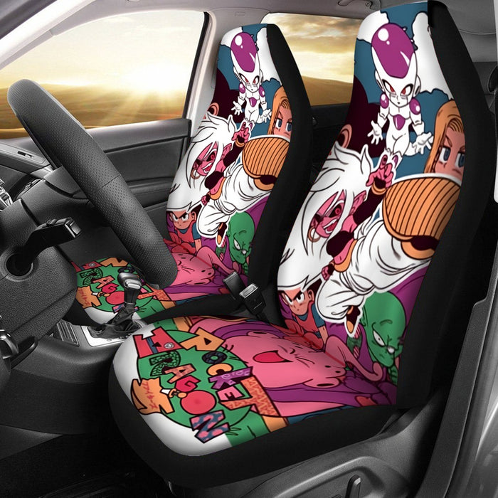 Kid Versions Of Dragon Ball Z Characters Car Seat Cover