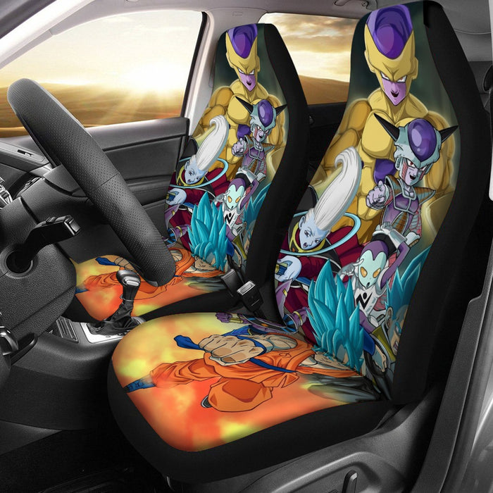 Vegeta Dragon Ball Cartoon Car Seat Covers Anime Car Accessories