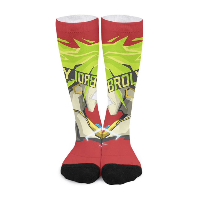 Dragon Ball Super Cool Legendary Broly Cool Vector Art Socks