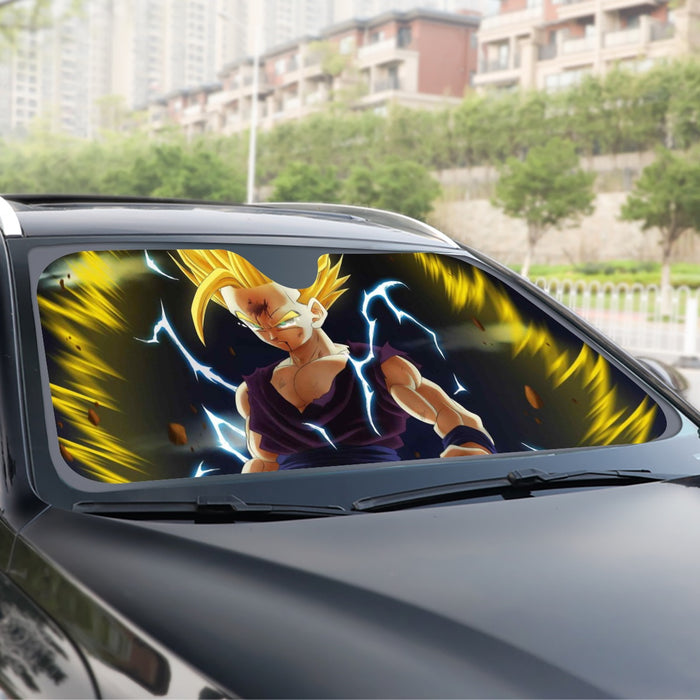 Gohan Super Saiyan 2 Windshield Sunshade