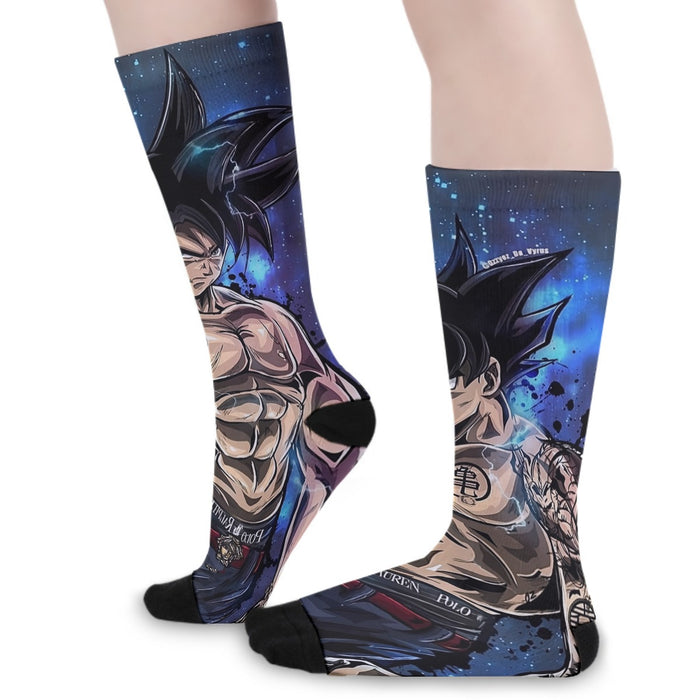 Thugged out Goku UI Comfortable Dragon Ball Socks