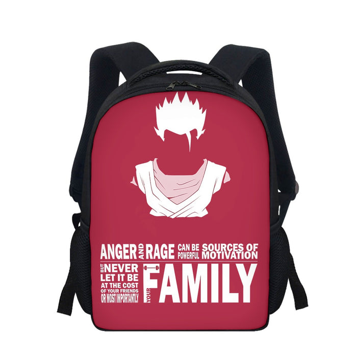 Dragon Ball Z  Gohan Family Slogan Backpack
