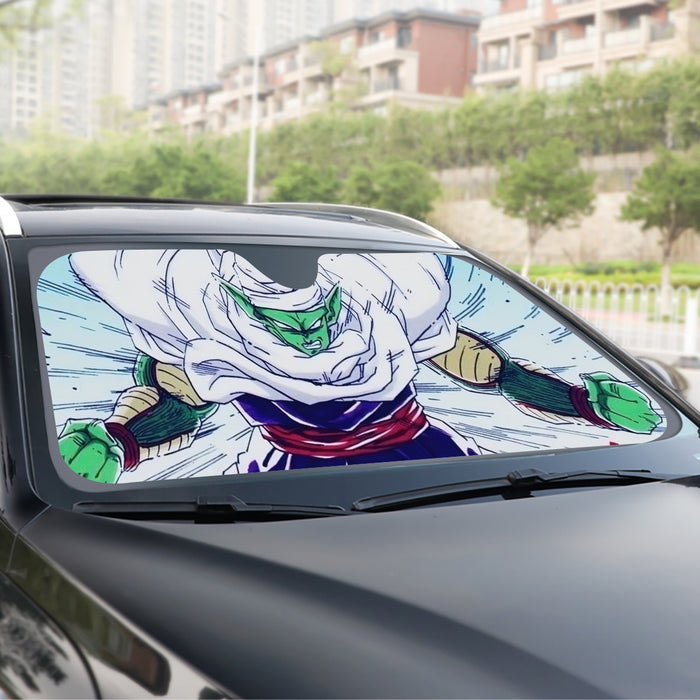 DBZ Evil King Piccolo Release Power Final Battle Fashion Windshield Sunshade