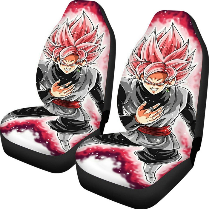 Dragon Ball Super Black Goku Rose 2 Super Saiyan Grin Car Seat Cover