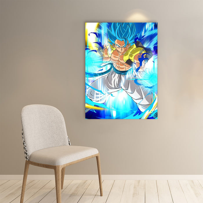 Super Saiyan Blue Gogeta Paper poster