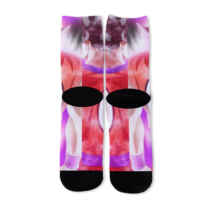 Dragon Ball Angry Son Goku Unique Style Full Print Socks