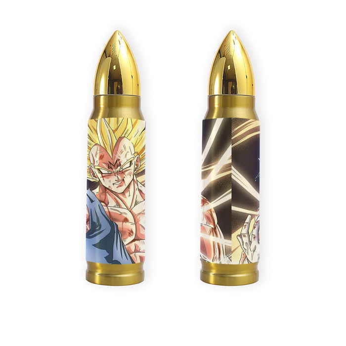 DBZ Majin Vegeta Saiyan Prince Fight Injure Manga Style Trending Tumbler