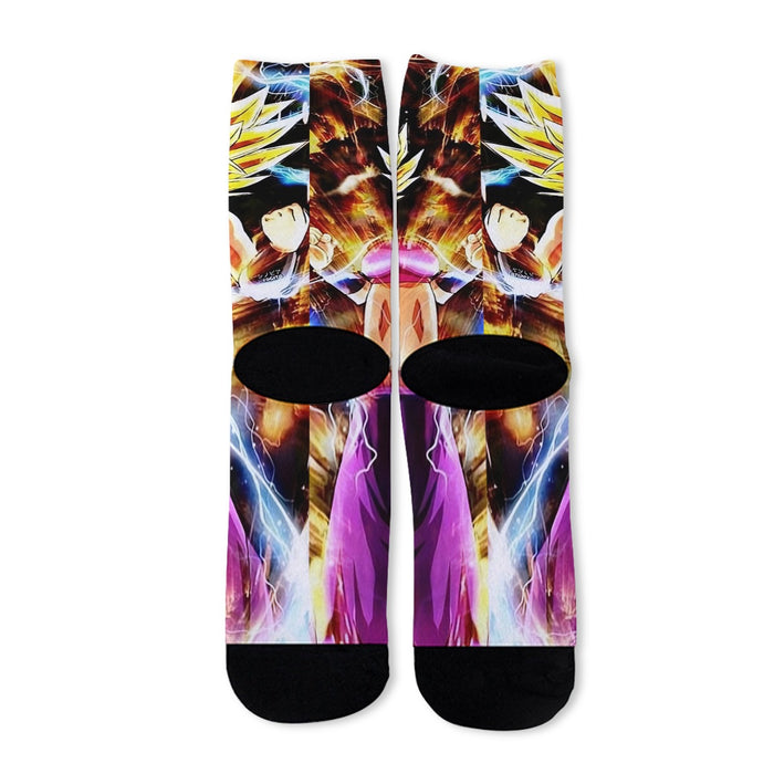 Dragon Ball Super Caulifla Super Saiyan 2 Epic Casual Socks